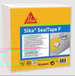 Cinta de sellado impermeable para puentear fisuras, SikaSealTape F de Sika. Acc. Suelo. 10 pz